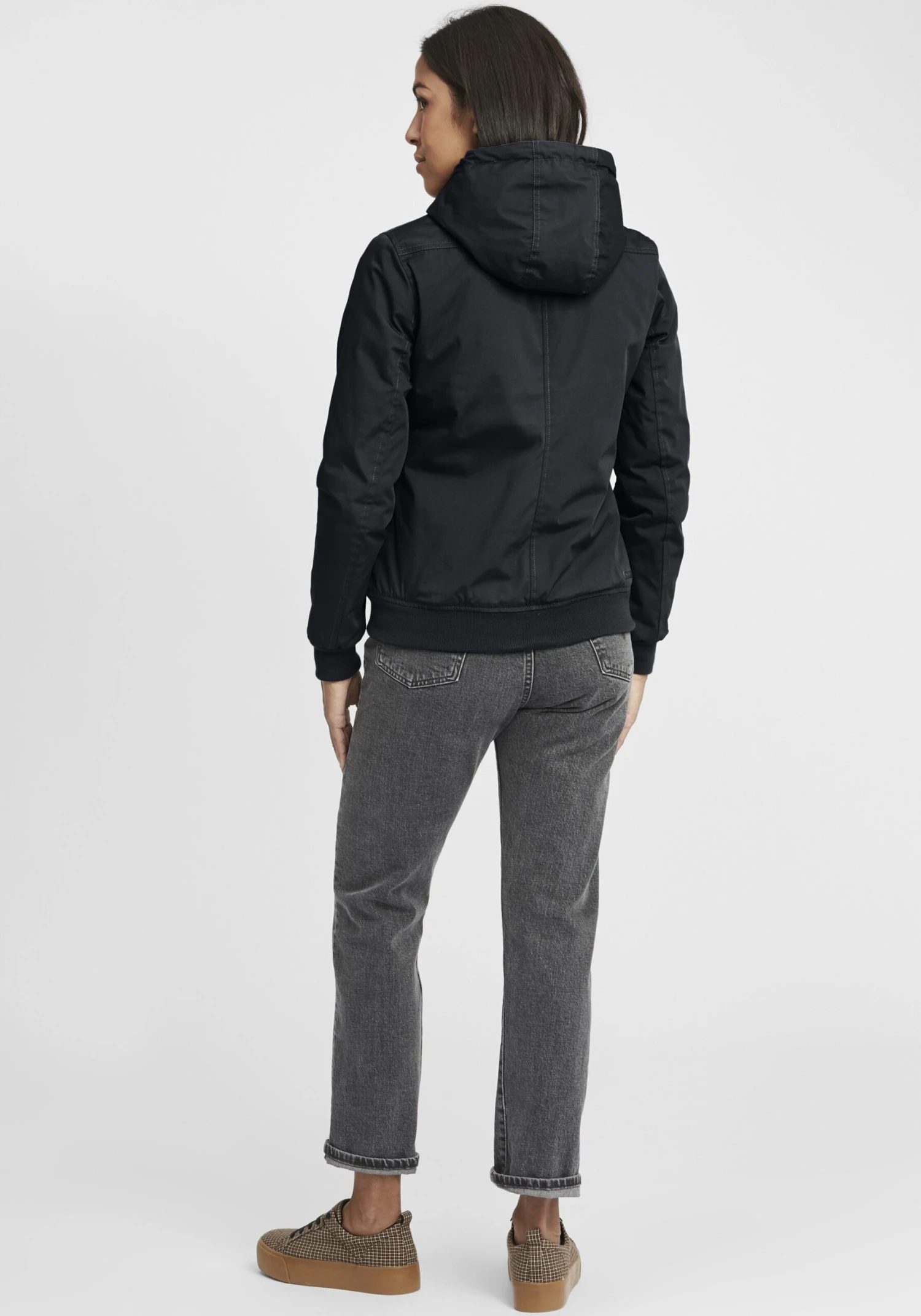 OXMO Übergangsjacken Kurzjacke Tilla Frauen Blau 4 OXMO Übergangsjacken Kurzjacke Tilla Frauen Blau – Bild 4