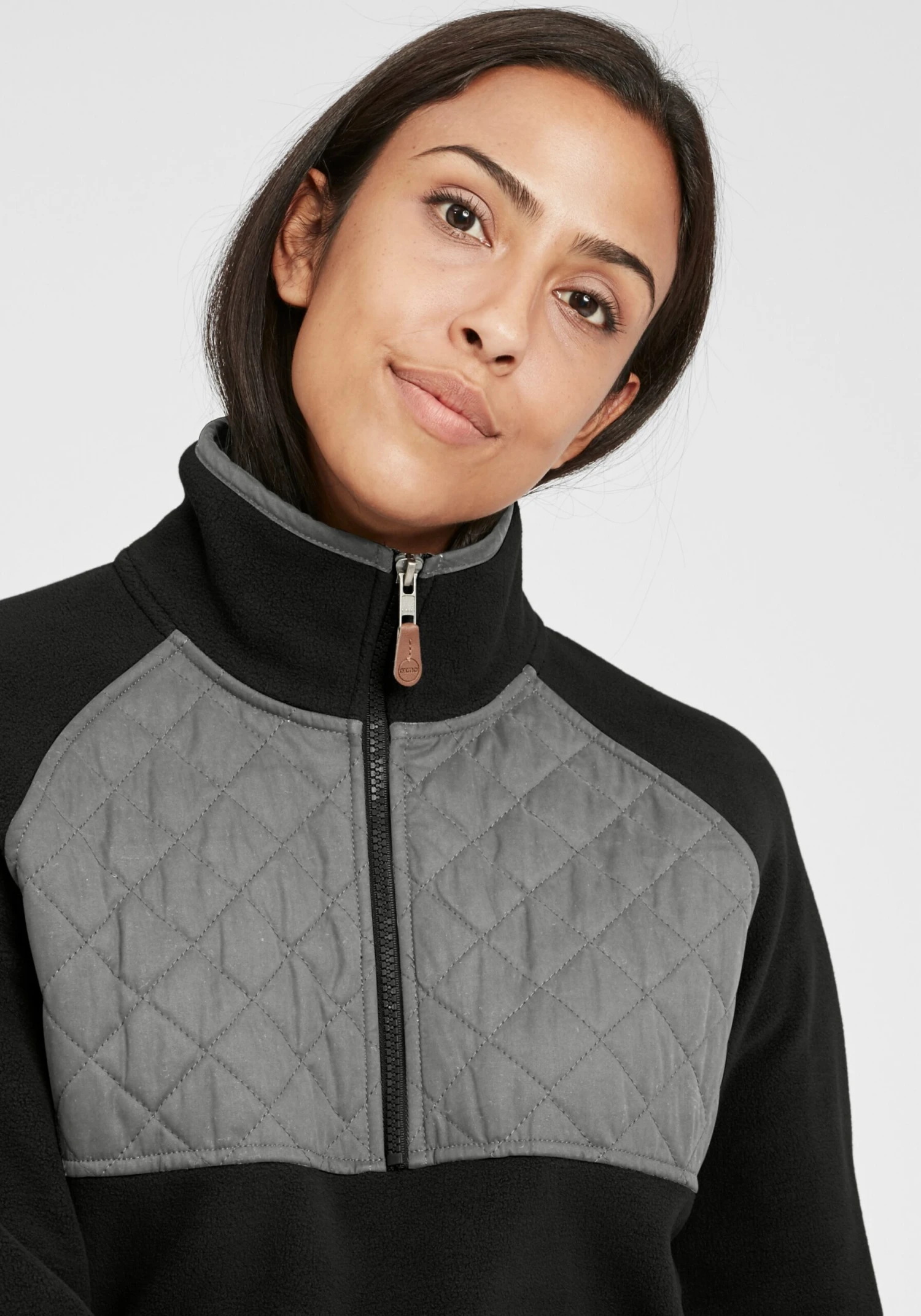 OXMO Übergangsjacken Sweatshirt Malita Frauen Schwarz 5 OXMO Übergangsjacken Sweatshirt Malita Frauen Schwarz – Bild 5