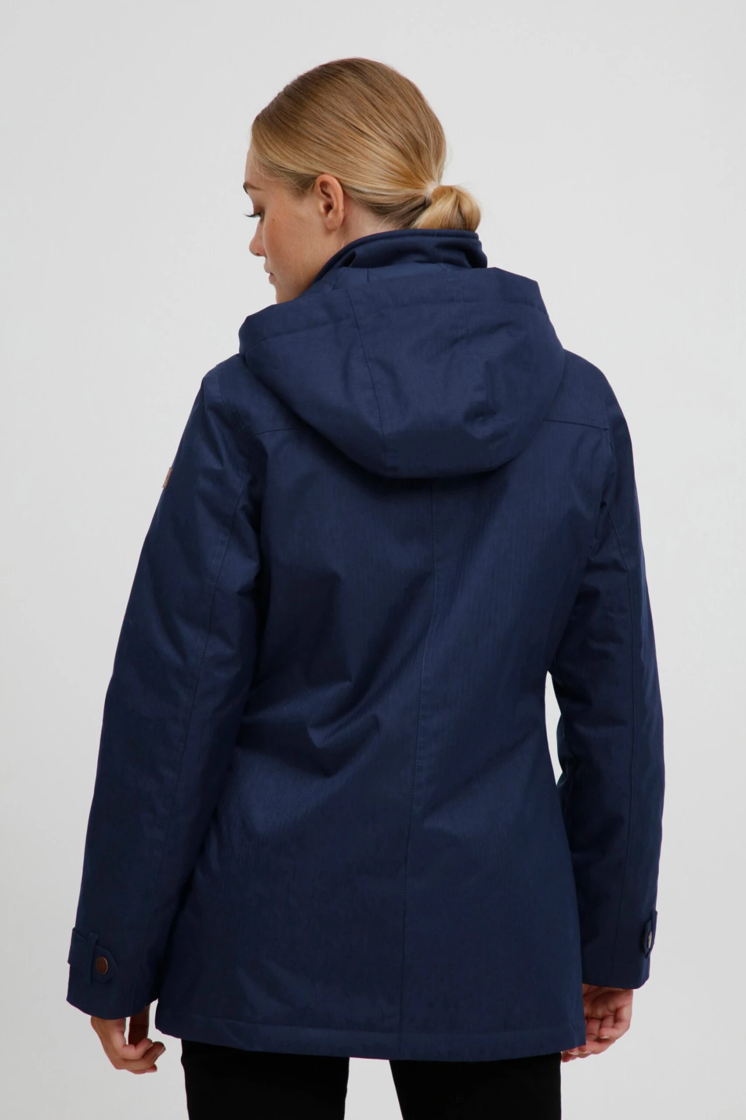 OXMO Winterjacken Parka BROOKE Frauen Dunkelblau 4 OXMO Winterjacken Parka BROOKE Frauen Dunkelblau – Bild 4