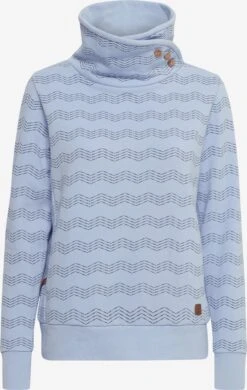 OXMO Sweatshirts Sweatshirt VERNITA Frauen Hellblau