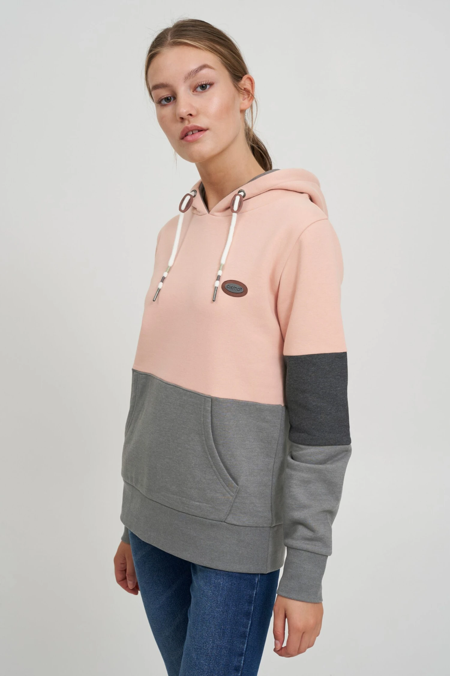 OXMO Hoodies Hoodie Kathrine Frauen Rosa 2 OXMO Hoodies Hoodie Kathrine Frauen Rosa – Bild 2