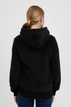 OXMO Kapuzenpullover Hoodie ANNIKEN Frauen Schwarz -OXMO Verkaufs-Shop 029d3d4c99c02c45da331b2db547e8bd