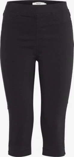 OXMO 3/4 Hosen Skinny Hose Keana Frauen Schwarz