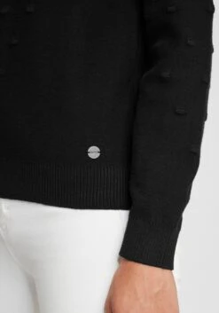 OXMO Feinstrickpullover Pullover Dotta Frauen Schwarz -OXMO Verkaufs-Shop 03623a7d8c54590cf8ee2511f06334e9