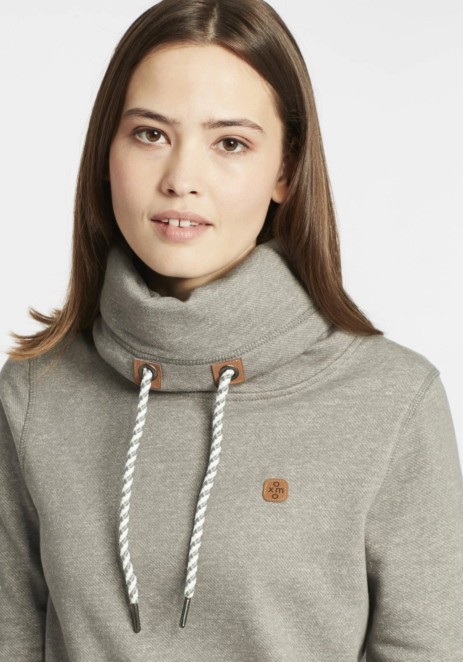 OXMO Sweatshirts Hoodie Cecilia Frauen Grau 5 OXMO Sweatshirts Hoodie Cecilia Frauen Grau – Bild 5