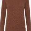 OXMO Pullover Strickpullover MARIA Frauen Braun