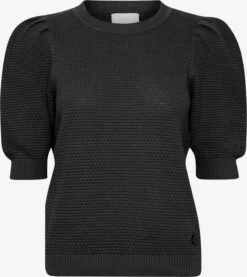 OXMO Pullover Strickpullover Frauen Schwarz