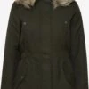 OXMO Winterjacken Winterjacke MARIBEL Frauen Grün