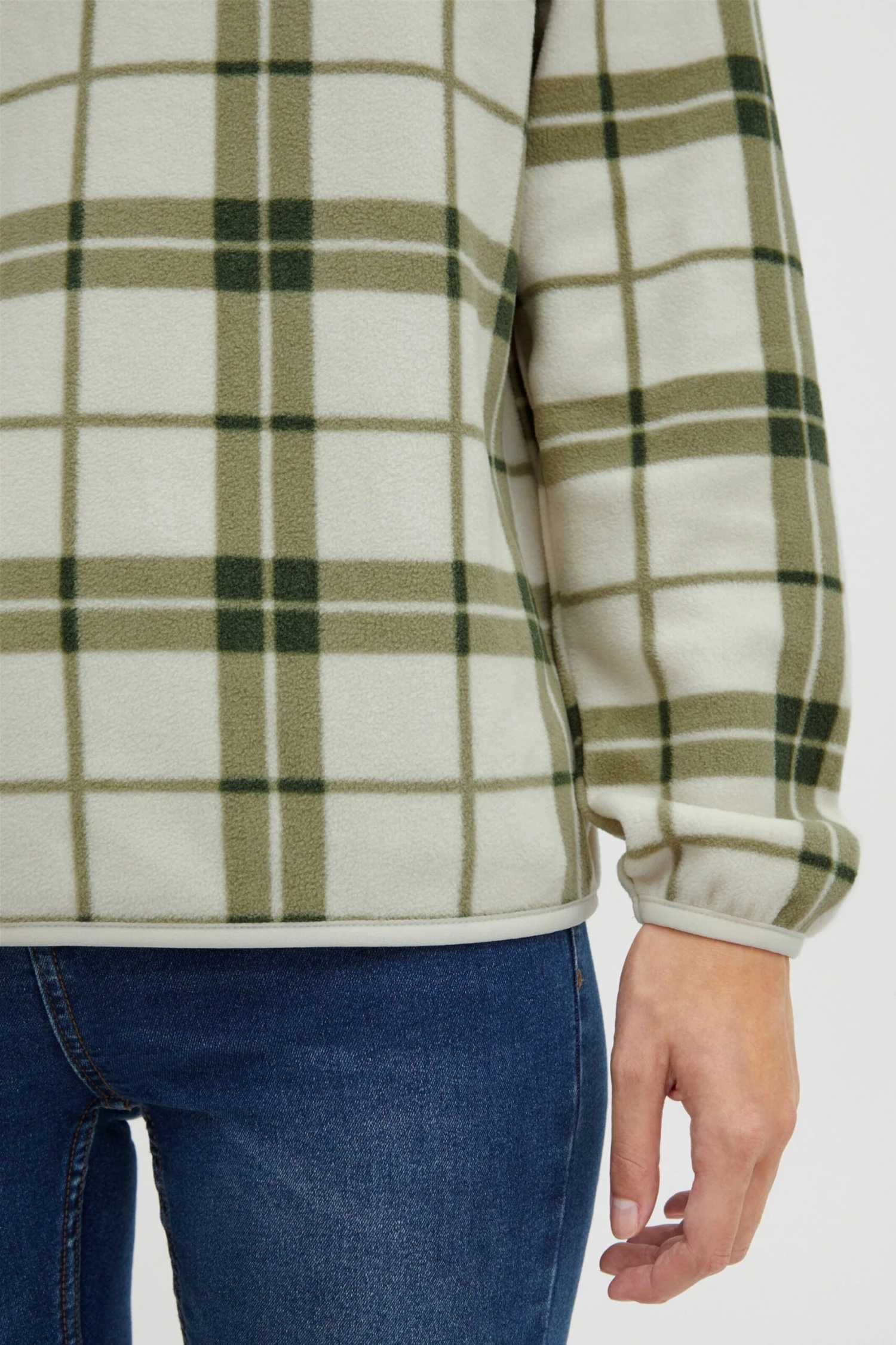 OXMO Outdoorjacken Outdoorjacke CHINNE Frauen Beige / Grün 6 OXMO Outdoorjacken Outdoorjacke CHINNE Frauen Beige / Grün – Bild 6