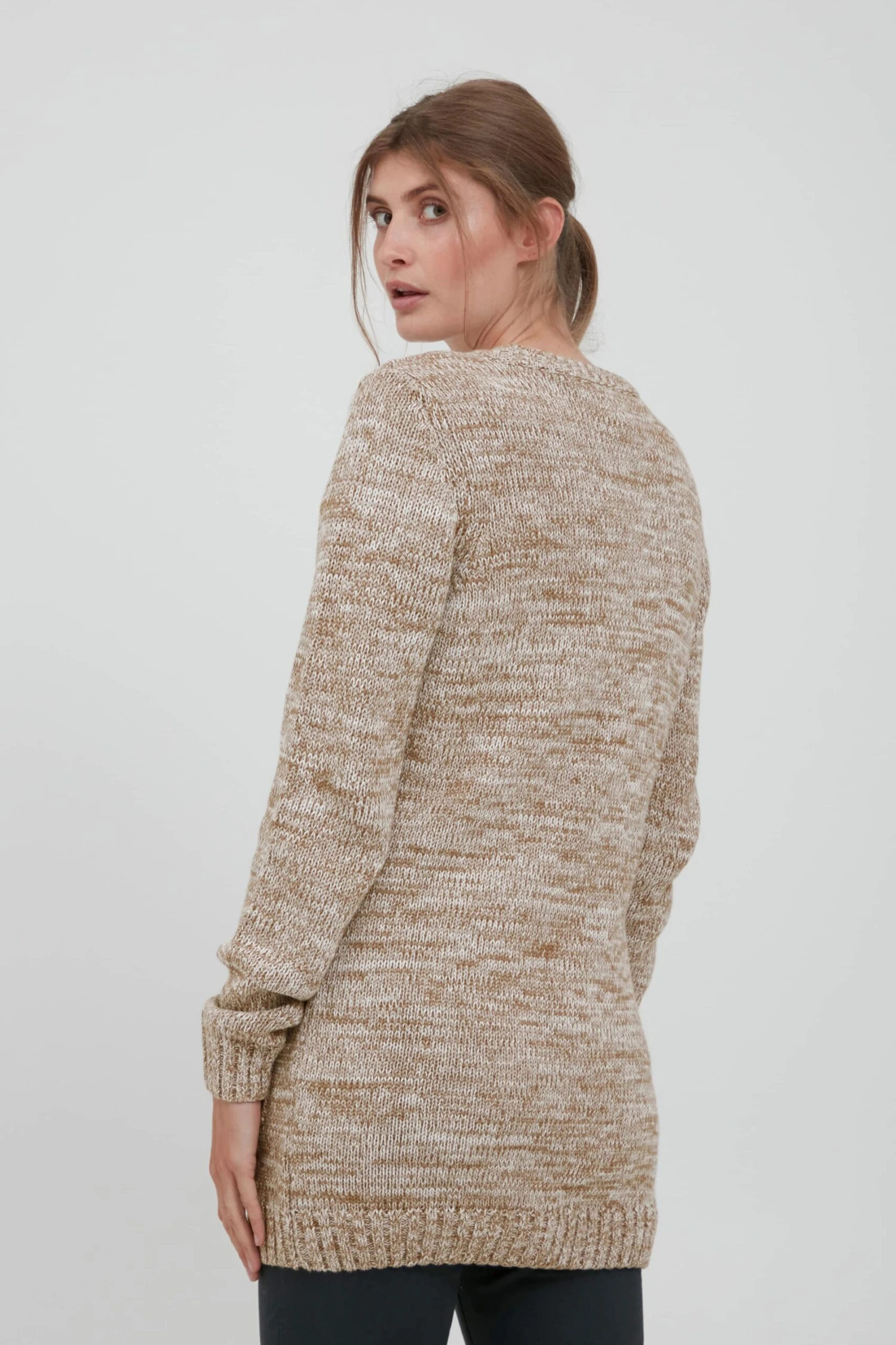 OXMO Strickjacken Strickjacke Philemona Frauen Mischfarben 4 OXMO Strickjacken Strickjacke Philemona Frauen Mischfarben – Bild 4