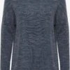 OXMO Sweatshirts Sweatshirt Benta Frauen Taubenblau / Dunkelblau