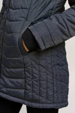 OXMO Winterjacken Steppmantel NELLY Frauen Indigo -OXMO Verkaufs-Shop 0953d2c61d36a70272397261fd4a5129