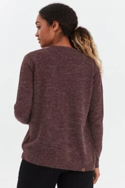 OXMO Strickjacken Strickjacke NENA Frauen Weinrot -OXMO Verkaufs-Shop 0a2ad73069bd8c8dc96e5f0ccb0d2cb6