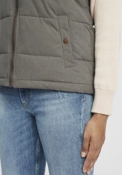 OXMO Westen Kurzweste Lew Frauen Grau -OXMO Verkaufs-Shop 0a7378671b6df8e2e23c224cc0a600cc