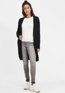 OXMO Pullover Strickpullover Edda Frauen Grau -OXMO Verkaufs-Shop 0b5b3486152c6234f5afc0c9eb2e98bb