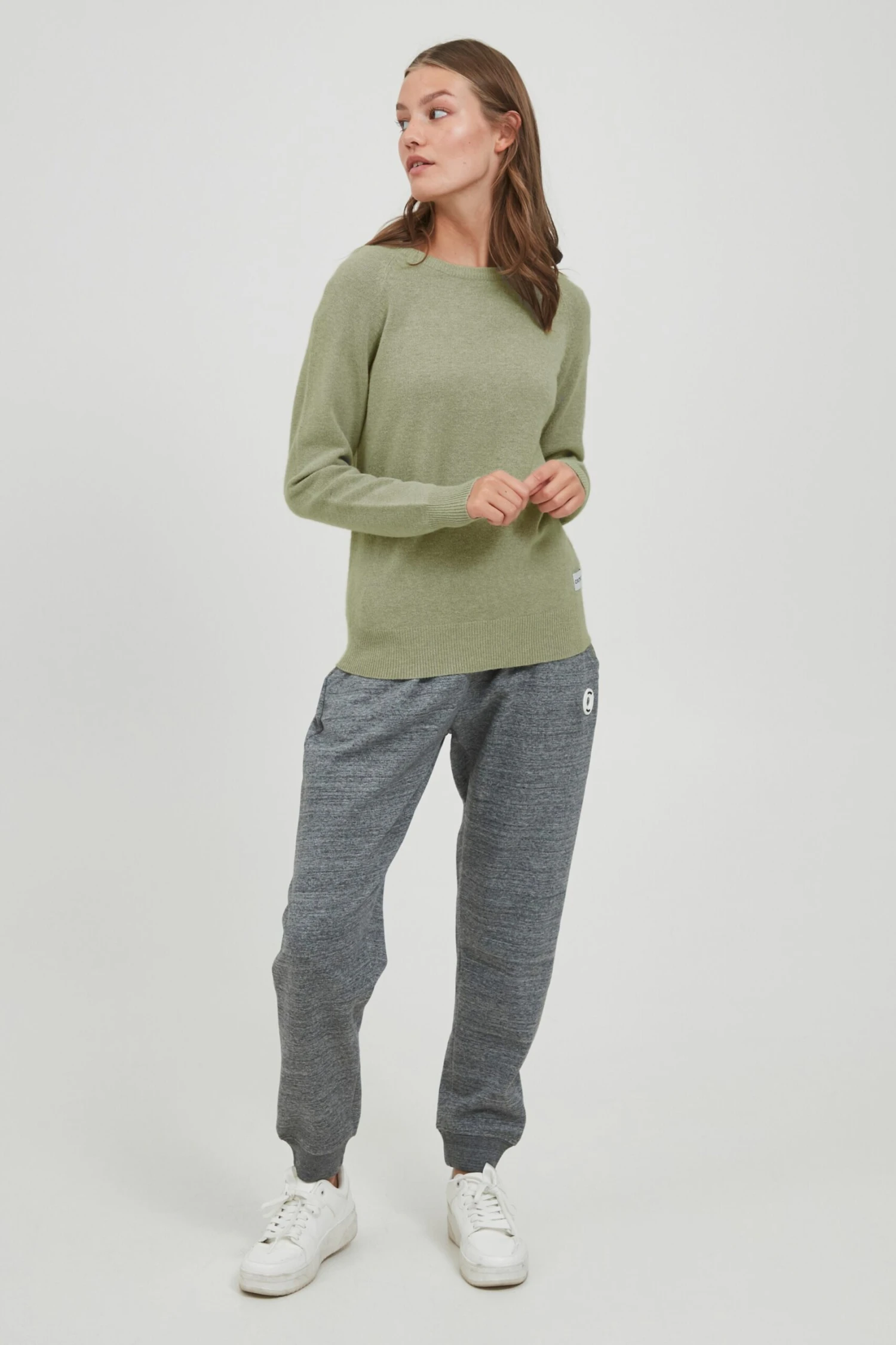 OXMO Pullover Strickpullover MARIA Frauen Grün 6 OXMO Pullover Strickpullover MARIA Frauen Grün – Bild 6