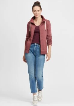 OXMO Sweatjacken Sweatjacke Vicky Frauen Rot / Bordeaux 8 OXMO Sweatjacken Sweatjacke Vicky Frauen Rot / Bordeaux -OXMO Verkaufs-Shop 0c8ff71af5c2526e6c57383af8a39d33