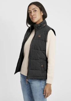 OXMO Westen Kurzweste Lew Frauen Schwarz -OXMO Verkaufs-Shop 0cb5eb19a34cf3eed68c42bca74782a7