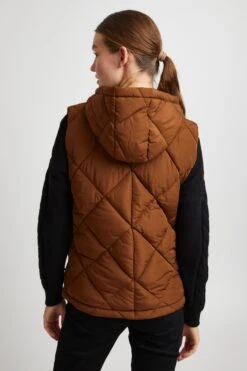 OXMO Westen Weste Stana Frauen Braun -OXMO Verkaufs-Shop 0d277186a0d0df8da241c821d6aa6450