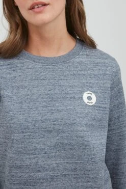 OXMO Sweatshirts Rundhalspullover Hella Frauen Dunkelblau -OXMO Verkaufs-Shop 0d3c0dbb187db45bae97af4ae3711315