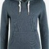OXMO Kapuzenpullover Hoodie Binna Frauen Blau