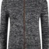 OXMO Strickjacken Strickjacke Phenix Frauen Anthrazit