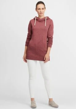OXMO Hoodies Hoodie Vicky Hood-Long Frauen Rot -OXMO Verkaufs-Shop 10b79ff1b4daffbd1bd37c68af13965c