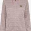 OXMO Outdoorjacken Fleecejacke Pebbles Frauen Pink