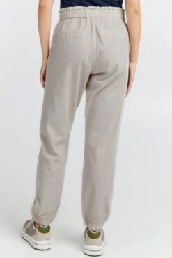 OXMO Bundfaltenhosen Loosefit Hose Lennja Frauen Beige -OXMO Verkaufs-Shop 12275b986e10d13f2e1f98476f65ce40