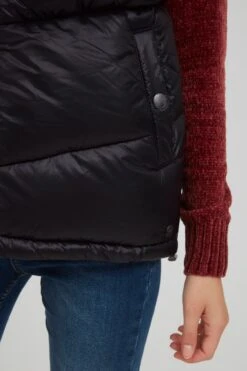 OXMO Westen Steppweste TABITA Frauen Schwarz -OXMO Verkaufs-Shop 12445ac0147f5b5a6dcdcd338d06fcb2