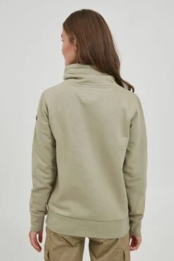 OXMO Rollkragenpullover Kapuzenpullover UDINE Frauen Grün -OXMO Verkaufs-Shop 1452632a24e17c010a335832366bb6c8