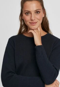 OXMO Feinstrickpullover Pullover Helen Frauen Schwarz -OXMO Verkaufs-Shop 1574870ca2516072460641dbb8e870b8