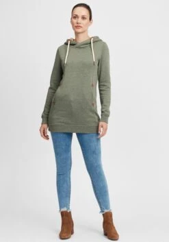 OXMO Hoodies Hoodie Vicky Frauen Grün / Pastellgrün -OXMO Verkaufs-Shop 1667bdc5491f529e6f7738b46222e70b