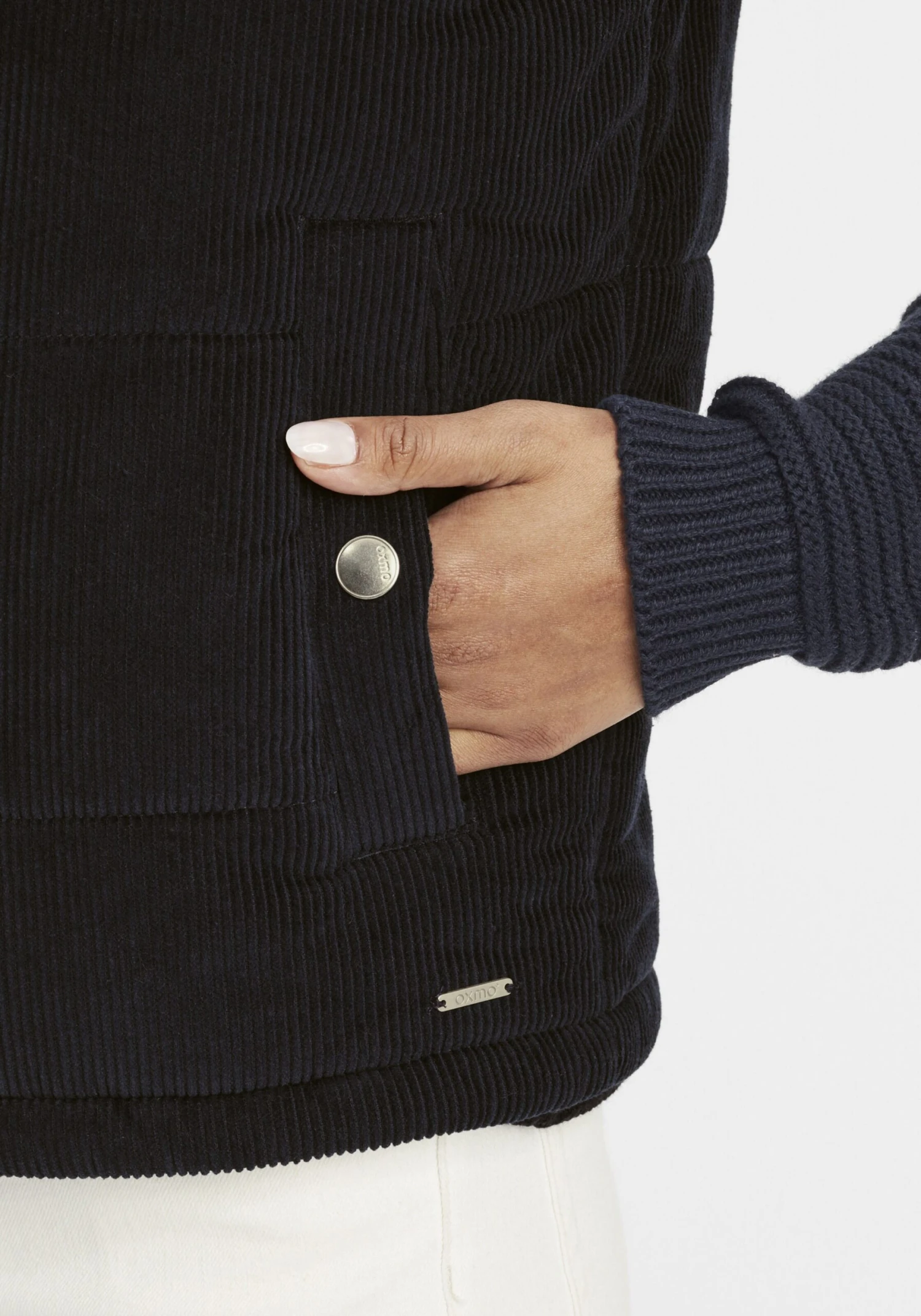 OXMO Westen Weste Videma Frauen Schwarz 6 OXMO Westen Weste Videma Frauen Schwarz – Bild 6