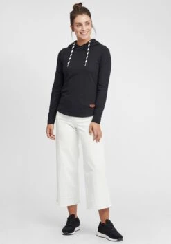 OXMO Hoodies Hoodie Wandy Frauen Schwarz -OXMO Verkaufs-Shop 1806d2385461fbf85e623ae0ee7487e6