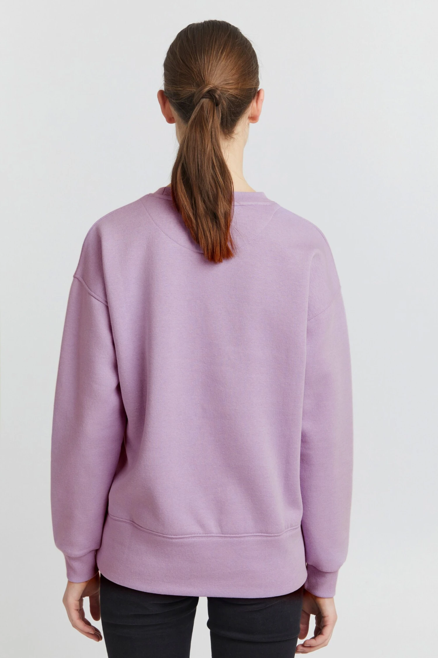 OXMO Sweatshirts Sweatshirt Holma Frauen Flieder 4 OXMO Sweatshirts Sweatshirt Holma Frauen Flieder – Bild 4