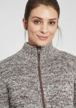 OXMO Strickjacken Strickjacke Phenix Frauen Grau -OXMO Verkaufs-Shop 1ac4ad141c5f797305f3447ff8d7a761