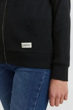 OXMO Sweatjacken Kapuzensweatshirtjacke Lova Frauen Schwarz 11 OXMO Sweatjacken Kapuzensweatshirtjacke Lova Frauen Schwarz -OXMO Verkaufs-Shop 1b7579f80f67ca6cee48b69dc292a820