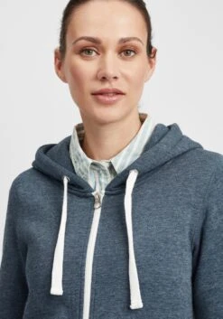 OXMO Sweatjacken Kapuzensweatjacke Olinda Frauen Blau 10 OXMO Sweatjacken Kapuzensweatjacke Olinda Frauen Blau -OXMO Verkaufs-Shop 1c07cc92ccd26f15500cc932446dd223