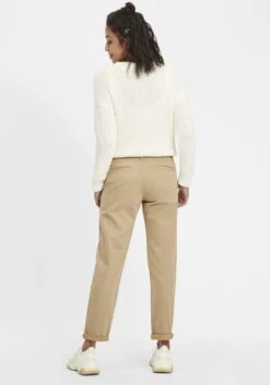 OXMO Chinos Regular Chinohose Doneta Frauen Beige -OXMO Verkaufs-Shop 1c2d18c94bbd949024e32ef2948ec307