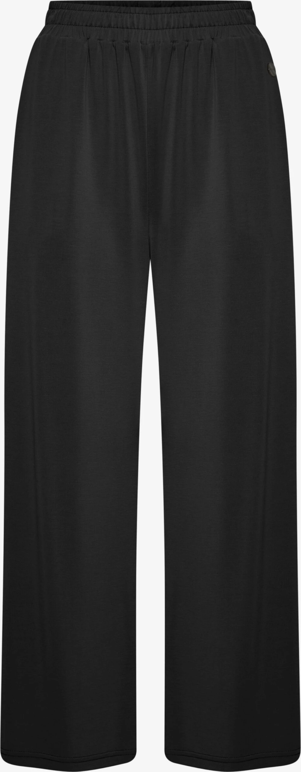 OXMO Stoffhosen Wide Leg Stoffhose OXBryndis Frauen Schwarz 1 OXMO Stoffhosen Wide Leg Stoffhose OXBryndis Frauen Schwarz