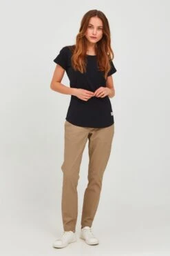 OXMO Chinos Regular Chinohose Pilar Frauen Beige -OXMO Verkaufs-Shop 1c983ee71ff04115b042d53e68bc43d8