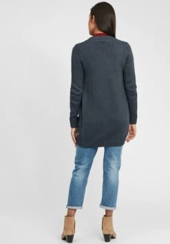 OXMO Strickjacken Strickjacke Paula Frauen Blau -OXMO Verkaufs-Shop 1ca5a31a282477bb22f48409fe7ad94b