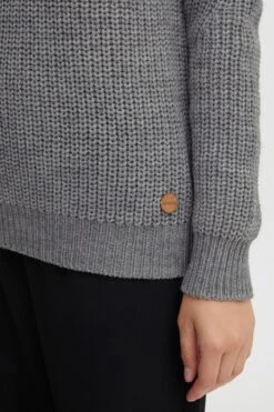 OXMO Rollkragenpullover Pullover Nancy Frauen Graumeliert -OXMO Verkaufs-Shop 1ca901fe6eb3aa2d7d7553bc134d35ec