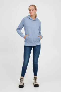 OXMO Pullover Kapuzenpullover Vera Frauen Hellblau 8 OXMO Pullover Kapuzenpullover Vera Frauen Hellblau -OXMO Verkaufs-Shop 1de1c85cdc80f5c124a8f68c0f520a5a