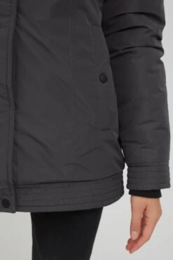 OXMO Winterjacken Winterjacke Jytte Frauen Grau -OXMO Verkaufs-Shop 1e06fbfe5b96b7deb200691c2206f3c0