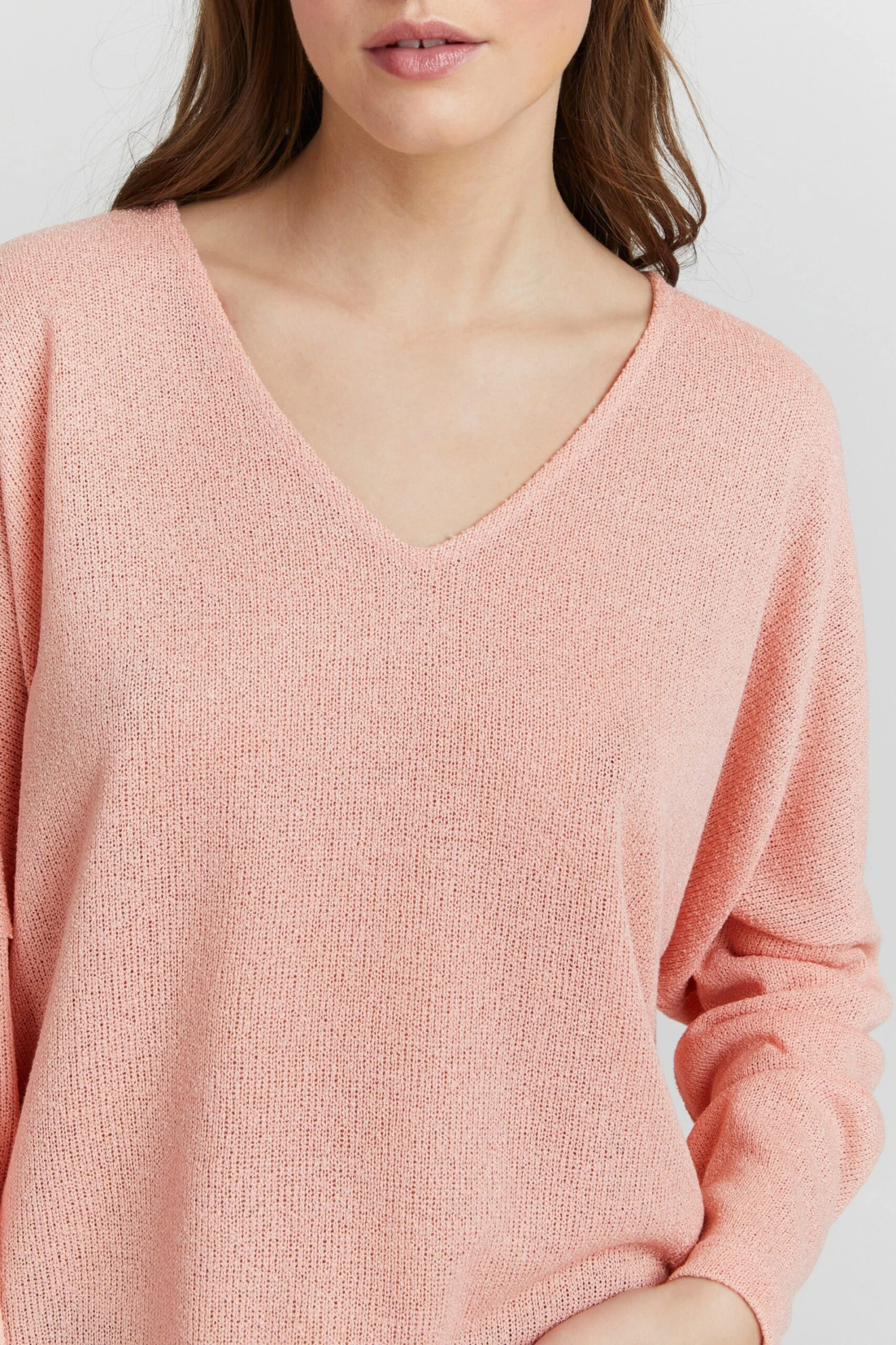 OXMO Basic Pullover Pullover Katla Frauen Rosa 5 OXMO Basic Pullover Pullover Katla Frauen Rosa – Bild 5