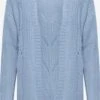 OXMO Strickjacken Strickjacke Cle Frauen Himmelblau