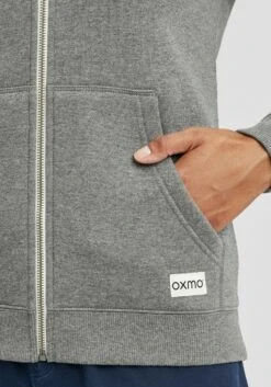 OXMO Sweatjacken Sweatjacke Binja Frauen Grau / Graumeliert -OXMO Verkaufs-Shop 20b2548a20429cf0ad6d2a8fd3b4f600