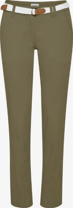 OXMO Chinos Slimfit Hose Chakira Frauen Khaki